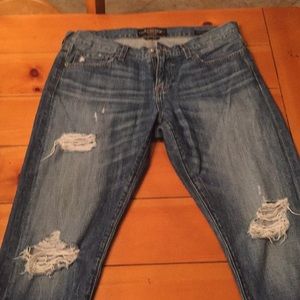 Lucky brand cropped jeans